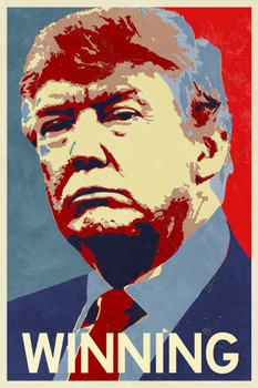 President Donald Trump Winning Campaign Cool Wall Decor Art Print Poster 24x36