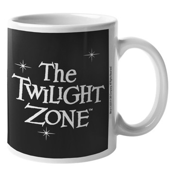 The Twilight Zone Retro Vintage Classic TV Series Merchandise Television Show Rod Serling SciFi Double Sided Ceramic Coffee Mug Tea Cup Fun Novelty Gift 12 oz