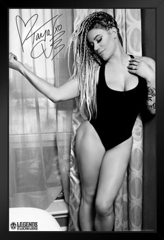 Taya Valkyrie Signature Image Legends of Lucha Libre Luchador Wrestler Mexican Wrestling Hot Sexy Art Print Stand or Hang Wood Frame Display 9x13