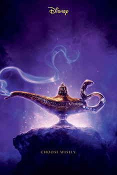 Aladdin Movie Poster Princess Jasmine Bedroom Decor Party Genie Lamp Choose Wisley Cool Wall Decor Art Print Poster 24x36