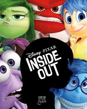 Inside Out Silhouette Disney Movie Cool Wall Decor Art Print Poster 20x16