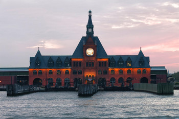 Central Railroad of New Jersey Terminal Photo Photograph Cool Wall Decor Art Print Poster 18x12