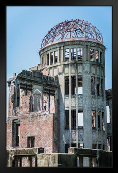 Atomic Bomb Dome at Hiroshima Peace Memorial Photo Photograph Art Print Stand or Hang Wood Frame Display Poster Print 9x13