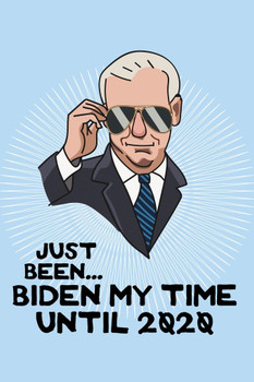 Joe Biden My Time 2020 Election President Campaign Stretched Canvas Wall Art 16x24 Inch