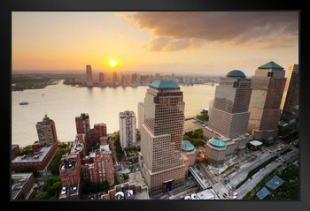 Brookfield Place World Financial Center Battery Park New York City Photo Photograph Art Print Stand or Hang Wood Frame Display Poster Print 13x9