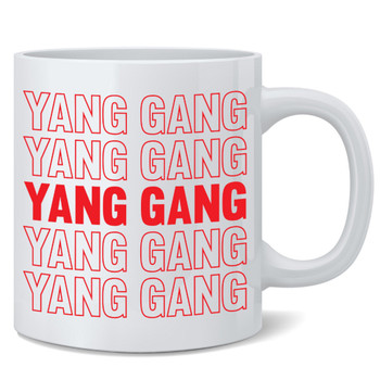 Andrew Yang Gang For Mayor of New York City 2021 President Ceramic Coffee Mug Tea Cup Fun Novelty 12 oz