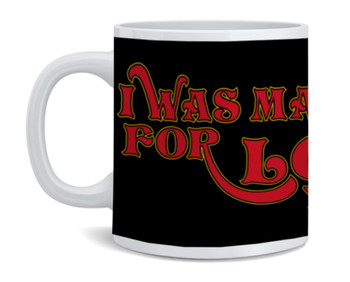 Kiss Band Merchandise I Was Made For Lovin You Baby Accessories Kiss Collectibles Kiss Memorabilia Heavy Metal Music Merch 1970s Retro Vintage Ceramic Coffee Mug Tea Cup Fun Novelty Gift 12 oz