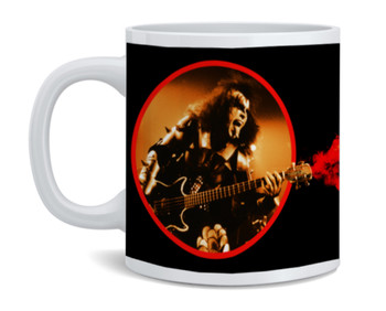 Kiss Band Merchandise The Demon Flames Gene Simmons Accessories Kiss Collectibles Kiss Memorabilia Heavy Metal Music Merch 1970s Retro Vintage Ceramic Coffee Mug Tea Cup Fun Novelty Gift 12 oz