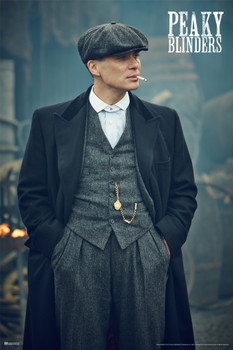 Peaky Blinders Poster Tommy Smoking Thomas Shelby Cillian Murphy Peaky Blinders Merchandise Peaky Blinders Print Shelby Company Limited Tommy Television Series Cool Wall Decor Art Print Poster 12x18