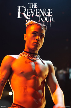 XXXtentacion Poster The Revenge Tour XXXtentacion Merch Bad Vibes Forever XXX 17 Album Art Skins Trap Music Aesthetic XXXtenations Merch XXtentacion Tapestry Cool Wall Decor Art Print Poster 12x18