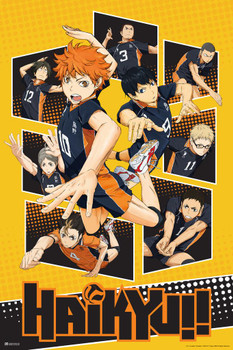 Haikyuu Season 3 Anime Japanese Anime Stuff Haikyuu Manga Haikyu Anime  Poster Crunchyroll Streaming Anime Merch Animated Series Show Karasuno  Volleyball Cool Wall Decor Art Print Poster 24x36 