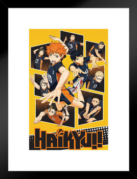 Haikyuu Poster Season 1 Key Art Japanese Anime Stuff Haikyuu Manga Haikyu  Anime Poster Crunchyroll Streaming Anime Merch Animated Series Show  Karasuno