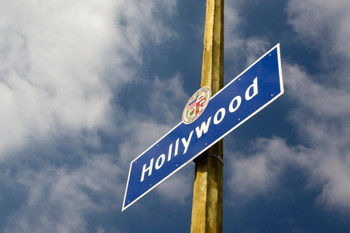 Hollywood Neighborhood Sign Los Angeles California Photo Photograph Cool Wall Decor Art Print Poster 18x12