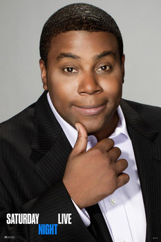 Saturday Night Live Poster Kenan Thompson Sketch Comedy Funny SNL Merch Merchandise TV Show Original Cast Photo Picture Movie Stretched Canvas Art Wall Decor 16x24