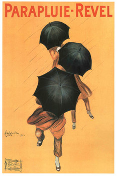 Leonetto Cappiello Parapluie Revel Vintage Umbrella Advertising Print Reproduction Cool Wall Decor Art Print Poster 16x24