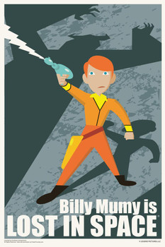 Billy Mumy is Lost In Space by Juan Ortiz Cool Wall Decor Art Print Poster 16x24