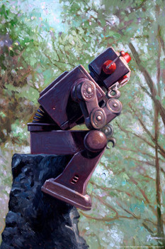 Robots The Collator by Eric Joyner Cool Wall Decor Art Print Poster 16x24