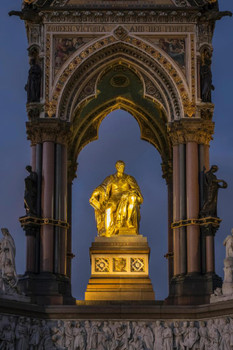 Albert Memorial at Dusk Kensington Gardens London Photo Photograph Cool Wall Decor Art Print Poster 16x24