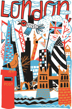 London England United Kingdom UK Landmarks Travel Cool Wall Decor Art Print Poster 16x24