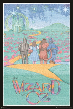 Wizard of OZ Entire Script Text Movie Cool Wall Decor Art Print Poster 24x36