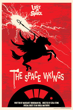 Laminated Lost In Space The Space Vikings by Juan Ortiz Episode 49 of 83 Poster Dry Erase Sign 16x24