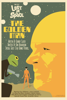 Laminated Lost In Space The Golden Man by Juan Ortiz Episode 44 of 83 Poster Dry Erase Sign 16x24