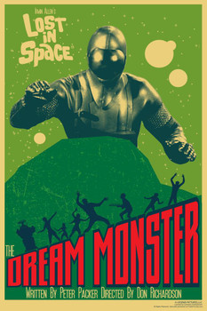 Laminated Lost In Space The Dream Monster by Juan Ortiz Episode 43 of 83 Poster Dry Erase Sign 16x24