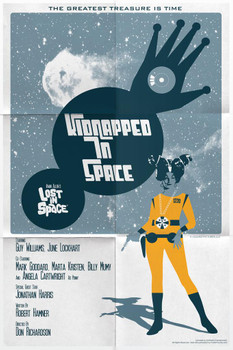 Laminated Lost In Space Kidnapped In Space by Juan Ortiz Episode 62 of 83 Poster Dry Erase Sign 16x24