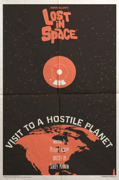 Laminated Lost In Space Visit To A Hostile Planet by Juan Ortiz Episode 61 of 83 Poster Dry Erase Sign 16x24