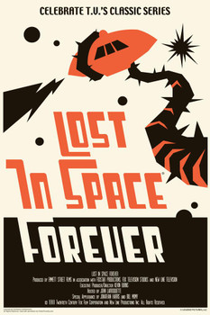 Laminated Lost In Space Forever by Juan Ortiz Poster Dry Erase Sign 16x24