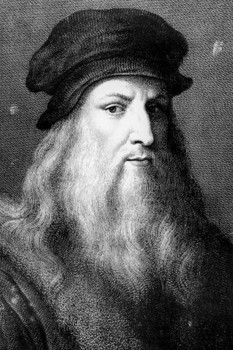 Laminated Leonardo Da Vinci Self Portrait Younger Years Realism Charcoal Artwork Davinci Drawings Portrait Oil Painting Wall Art Renaissance Posters Canvas Vinci Art Poster Dry Erase Sign 16x24