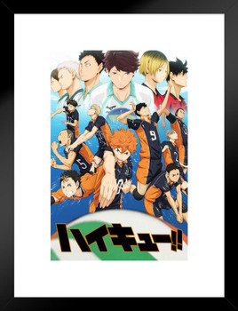  Haikyuu Poster Season 1 Key Art English Anime Stuff Haikyuu  Manga Haikyu Anime Poster Crunchyroll Streaming Anime Merch Animated Series  Show Karasuno Volleyball Cool Wall Decor Art Print Poster 12x18: Posters