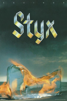 Styx Equinox Album Cover Classic Rock Music Merchandise Retro Vintage 70s 80s Aesthetic Band Stretched Canvas Art Wall Decor 16x24