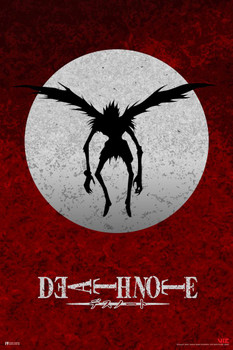 Laminated Death Note Poster Anime Merch Poster Cool Anime Posters Decorative Wall Decor Modern Teen Boys Room Bedroom Decor Aesthetic Anime Manga Series Ryuk Poster Dry Erase Sign 24x36