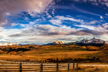 Winding Mountain Trail Rocky Mountains Landscape Photo Cool Wall Decor Art Print Poster 24x36