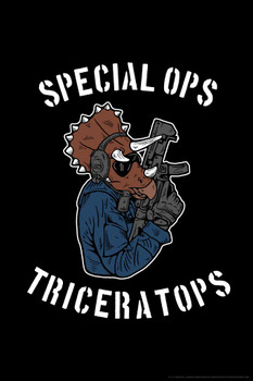 Laminated Special Ops Triceratops Dinosaur Funny Parody Dinosaur Poster Dino Pictures Gun Dinosaur Decor Dinosaur Pictures For Wall Dinosaur Wall Art Print Poster Dry Erase Wall Art 24x36 Laminated Special Ops Triceratops Dinosaur Funny Parody Dinosaur Poster Dino Pictures Gun Dinosaur Decor Dinosaur Pictures For Wall Dinosaur Wall Art Print Poster Dry Erase Wall Art 24x36