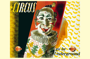 1936 Circus Vintage Illustration Travel Art Deco Vintage French Wall Art Nouveau French Advertising Vintage Poster Prints Art Nouveau Decor Cool Wall Decor Art Print Poster 24x36