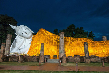 Wat Khun Inthra Pramun Temple Thailand Photo Photograph Cool Wall Decor Art Print Poster 36x24