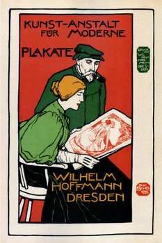Plakate Wilhelm Hoffmann Dresden Vintage Illustration Art Deco Vintage French Wall Art Nouveau 1920 French Advertising Vintage Poster Prints Art Nouveau Decor Cool Wall Decor Art Print Poster 24x36