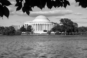 Thomas Jefferson Memorial Monument Seen Across from the Tidal Basin Cool Huge Large Giant Poster Art 36x54