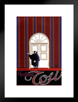 Profumi Tosi Vintage Illustration Art Deco Vintage French Wall Art Nouveau 1920 French Advertising Vintage Poster Prints Art Nouveau Decor Matted Framed Wall Decor Art Print 20x26