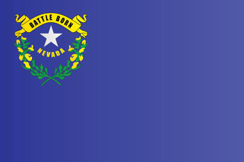 Nevada State Flag Cool Wall Art Print Poster 24x36