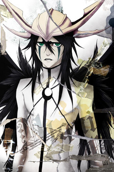 Bleach Poster Anime Merch Manga Ulquiorra Merchandise Series Comic Art Action Character Swords Ichigo Kurosaki Soul Reaper Viz Media Japanese Animation Cool Wall Decor Art Print Poster 16x24