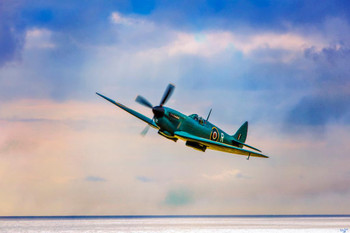 Reconnaissance Spitfire by Chris Lord Photo Photograph Airplane Aircraft Cool Wall Decor Art Print Poster 36x24