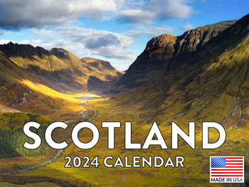 Scotland Calendar 2024 Monthly Wall Calender 12 Month