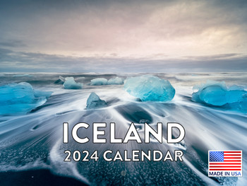 Iceland Calendar 2024 Wall Calander Monthly 12 Month