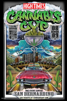 High Times Cannabis Cup San Bernardino 2014 Cool Wall Art Print Poster 12x18