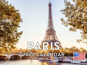Paris Calendar 2024 Monthly Wall Calender