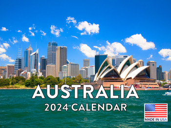 Australia Calendar 2024 Monthly Wall Calender 12 Month