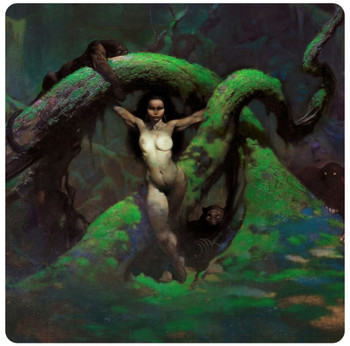 Frank Frazetta Cat Girl Coaster Premium Drink Coaster Resin With Cork Backing 3.8x3.8 inch Frank Frazetta Cat Girl Coaster Premium Drink Coaster Resin With Cork Backing 3.8x3.8 inch